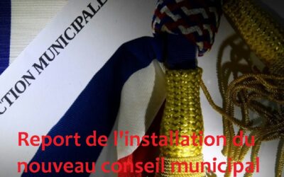 COVID-19 : report de l’installation des nouveaux conseils municipaux