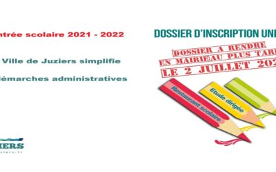 Rentrée scolaire 2021-2022