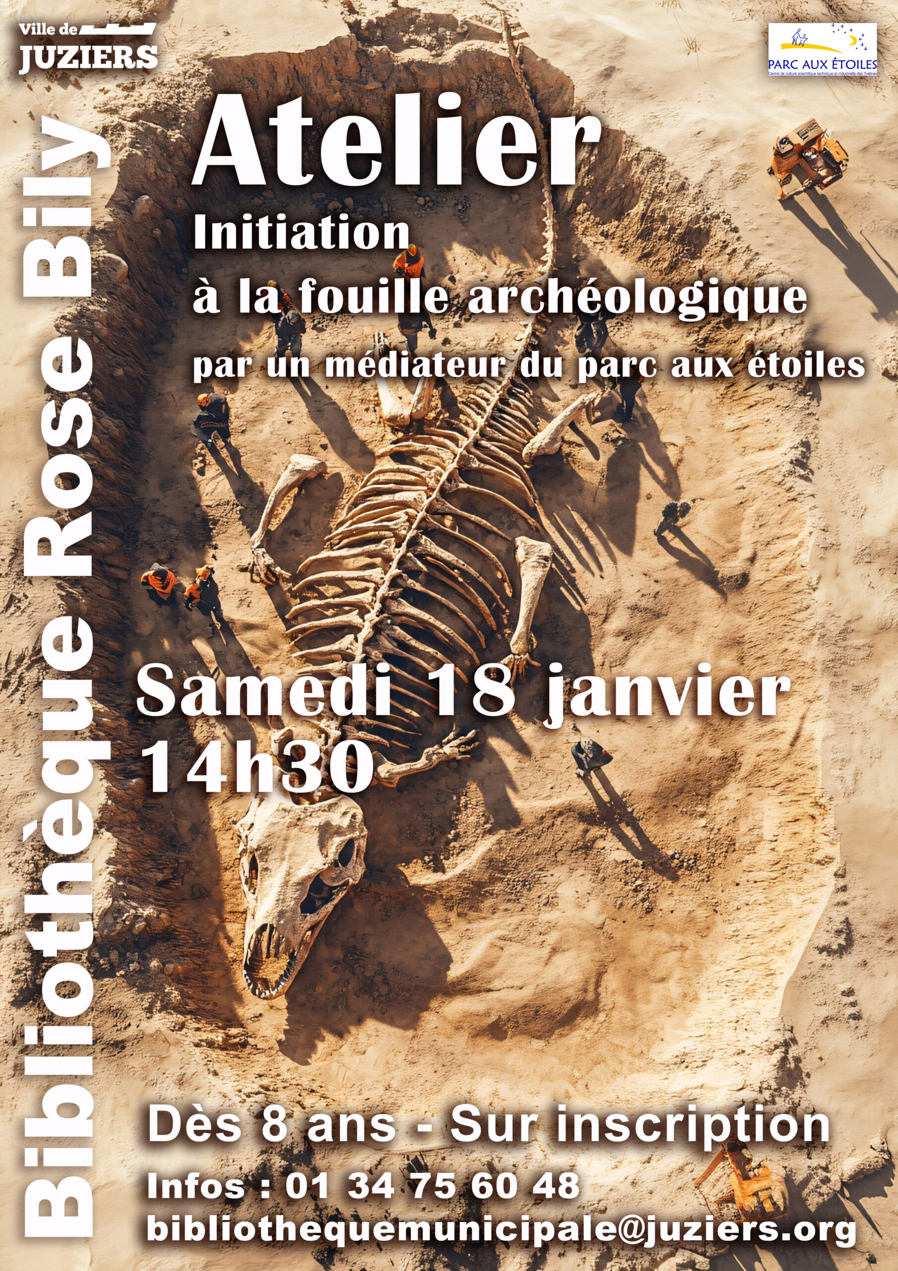 Atelier initiation à la fouille archéologique