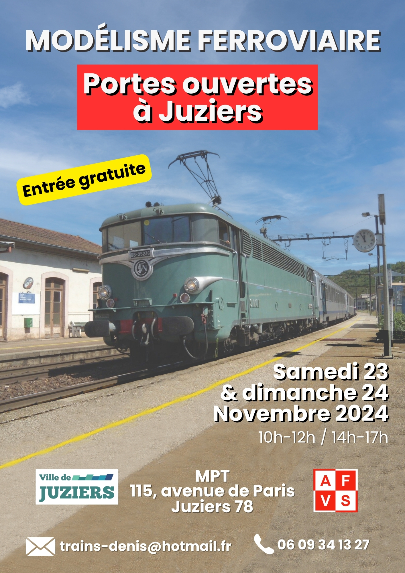 Modélisme ferroviaire "Portes ouvertes"