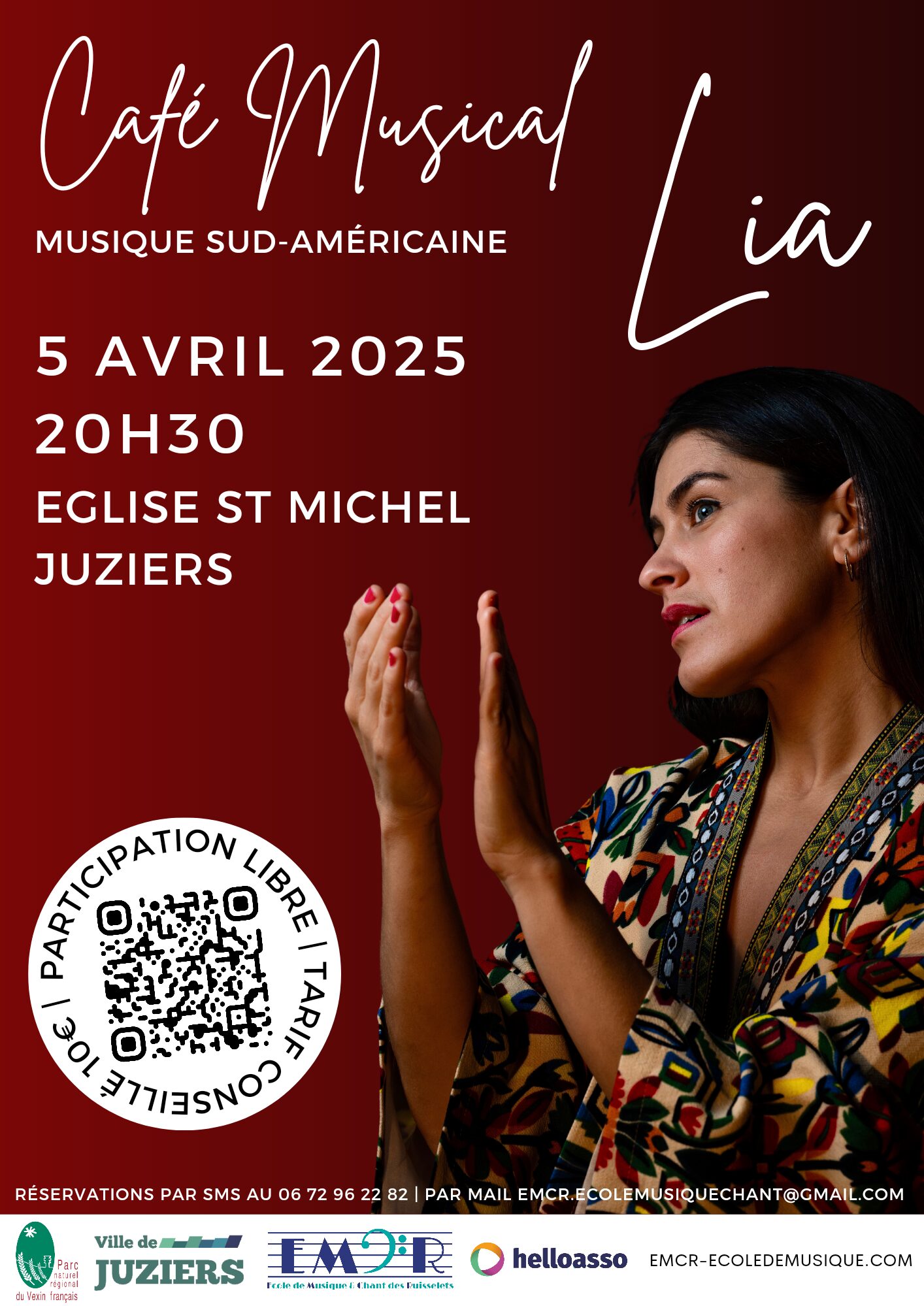 Café musical avec Lia "musique sud américaine"