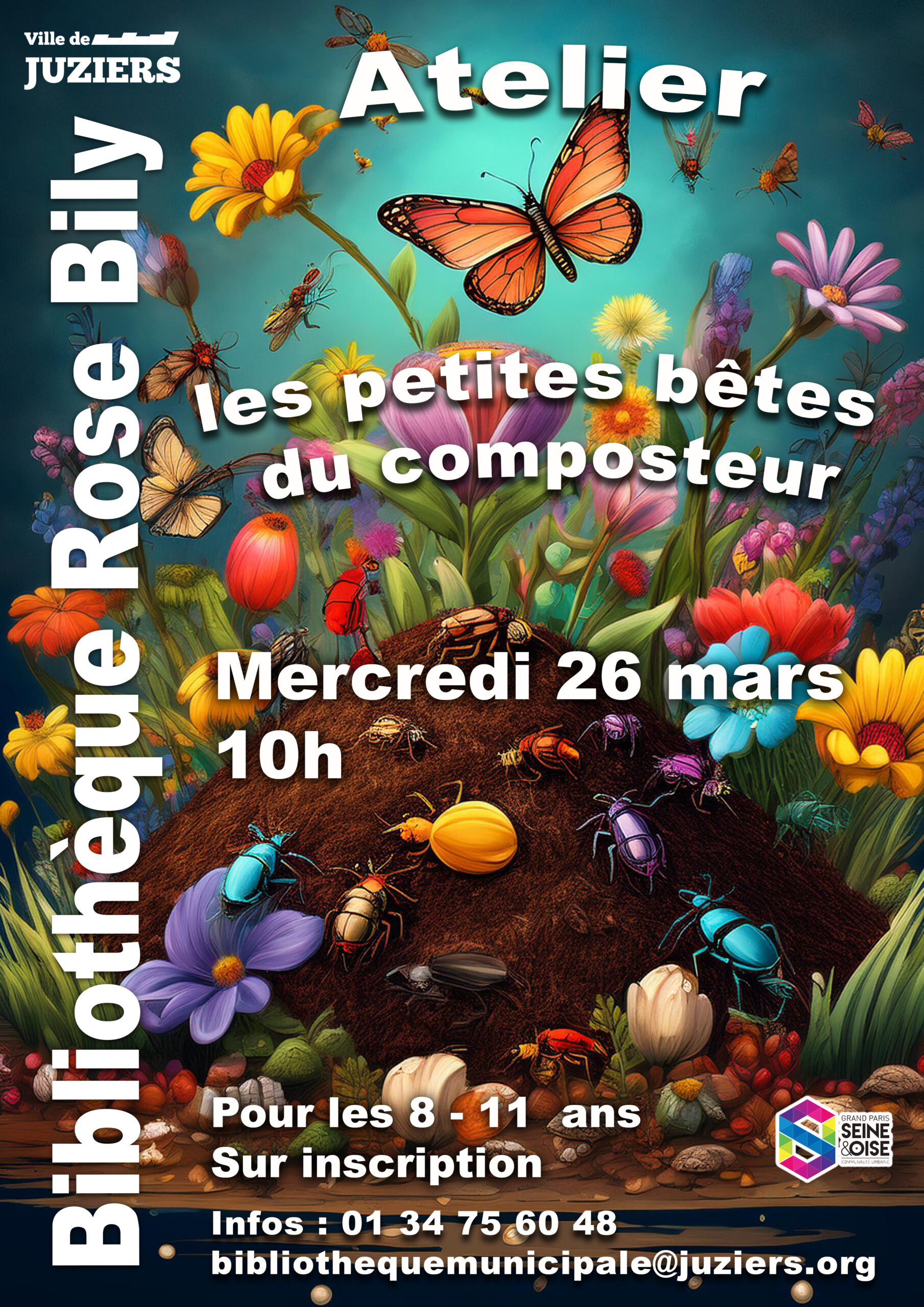 Atelier "les petites bêtes du composteur"