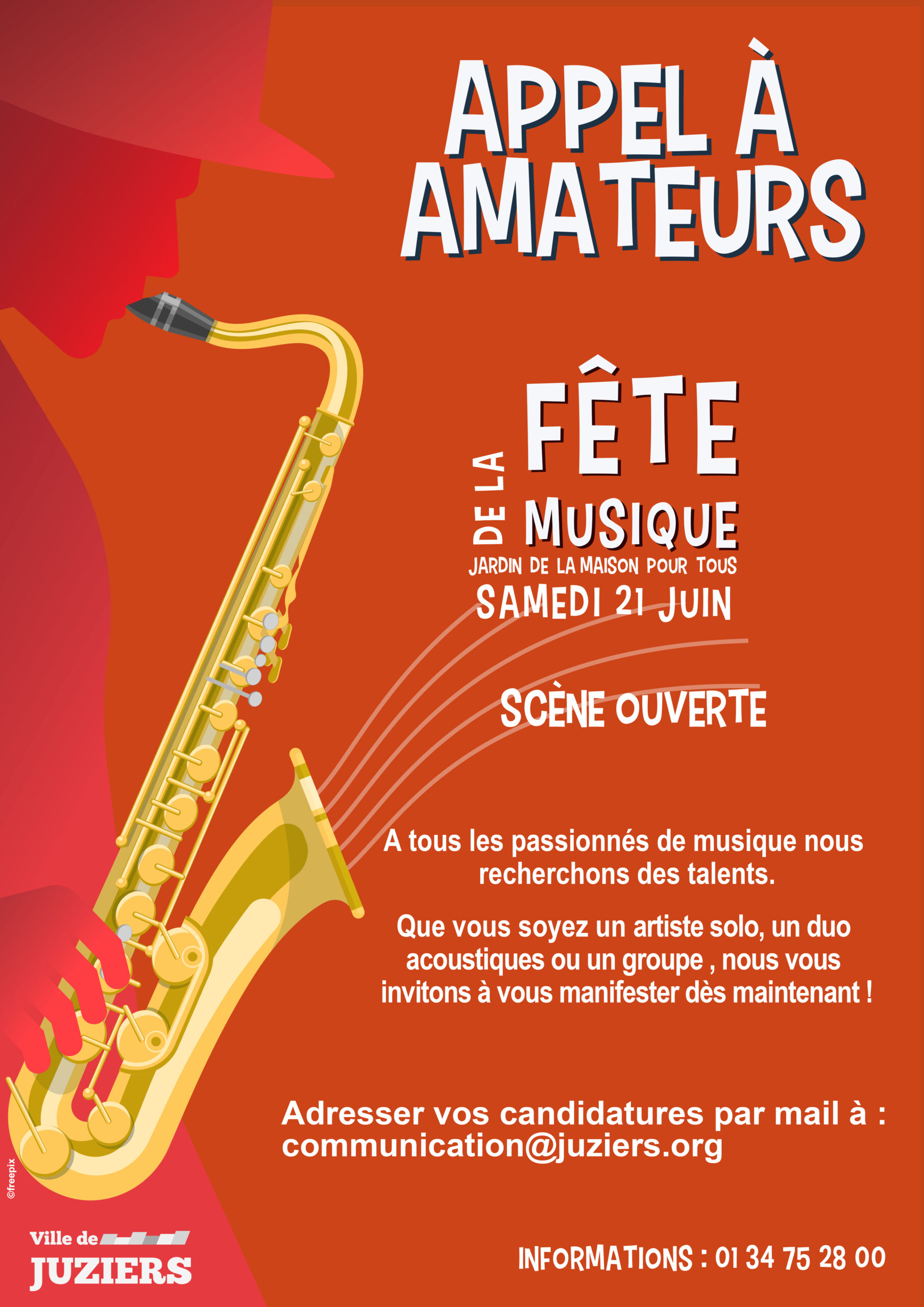 Appel à amateurs pour la fête de la musique