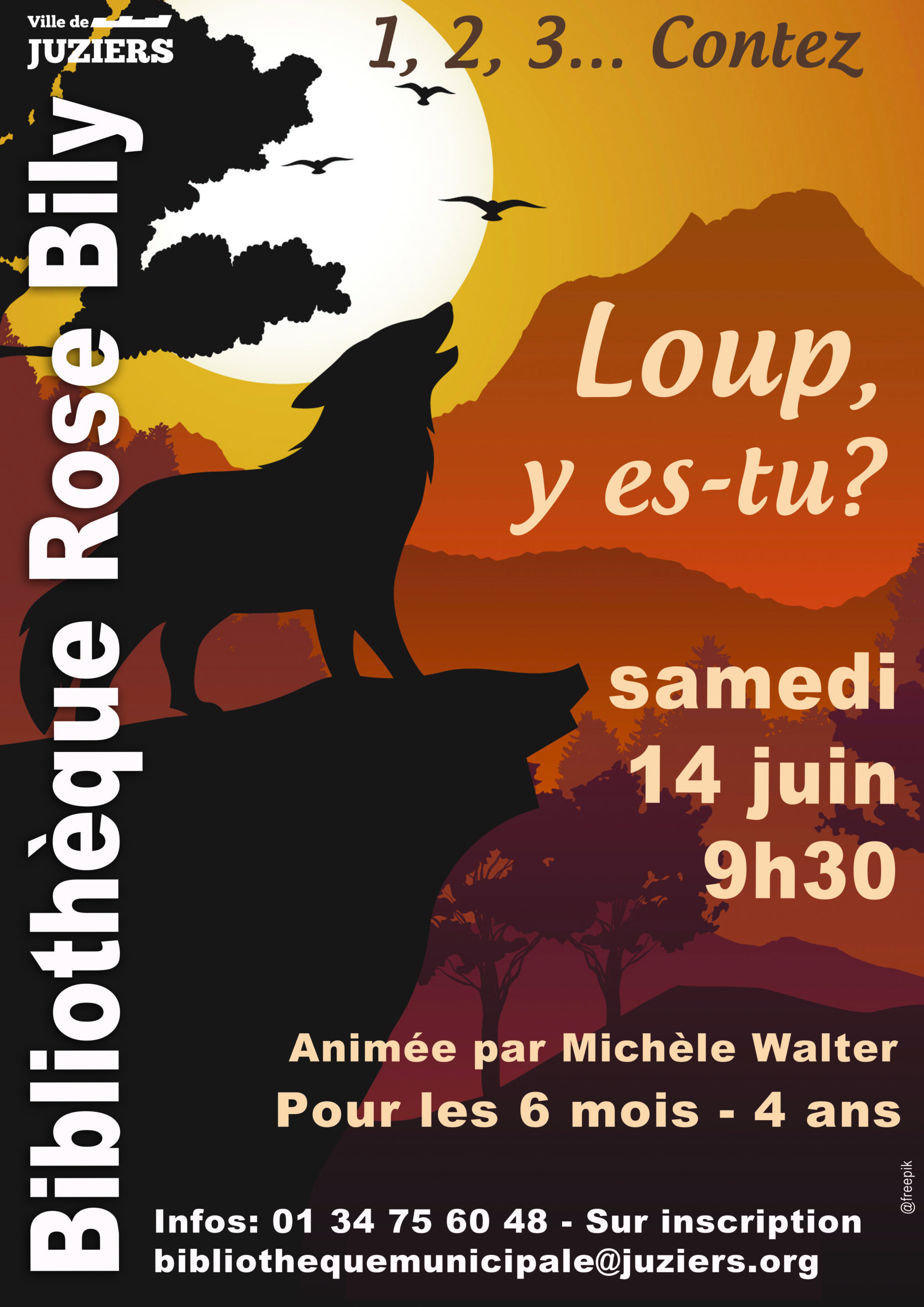1, 2, 3,...Contez "Loup y es-tu?